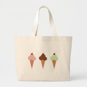 Ice Cream Trio Grote Tote Bag