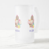 Ice Cream Trio Neopolitan Flavis-nr. Matglas Bierpul (Voorkant rechts)