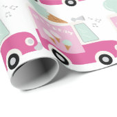 Ice Cream Truck Cadeaupapier (Rol Hoek)