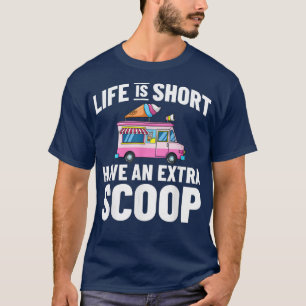 Ice Cream Truck Driver Ice Cream Van Man 1017 T-shirt
