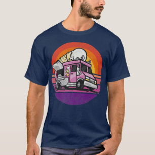 Ice Cream Truck Retro Retro T-shirt