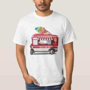 Ice Cream Truck-shirten en -jassen T-shirt