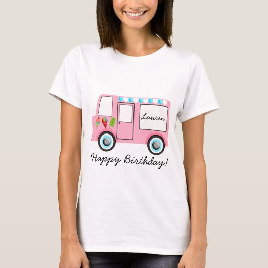 Ice Cream Truck T-shirt (Voorkant)