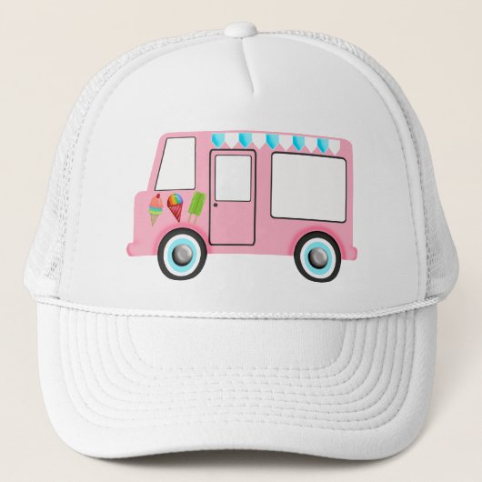 Ice Cream Truck Trucker Pet (Voorkant)