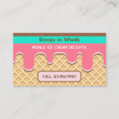 Ice Cream Truck Visitekaartje (Voorkant)