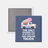 Ice Cream Truck Workout Magneet (Voorkant / Achterkant)