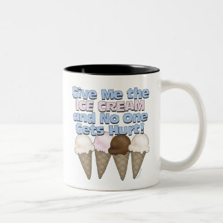 Ice Cream Tweekleurige Koffiemok