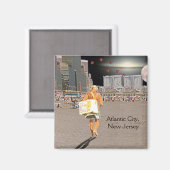 Ice Cream Vendor Magneet (Voorkant / Achterkant)