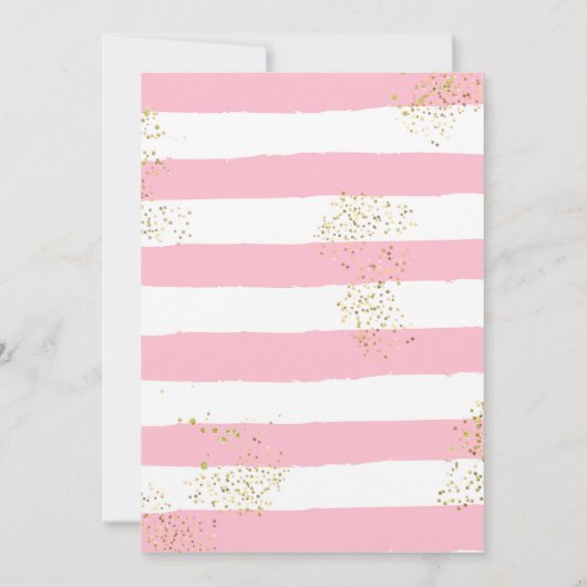 Ice Cream Verjaardag uitnodiging, Hier is de Scoop Kaart (Achterkant)