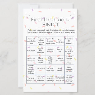 Ice Cream Vind het Guest Vrijgezellenfeest Bingo s