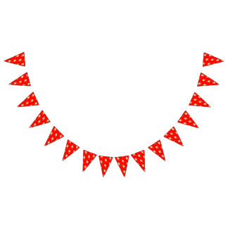 Ice-cream Vivid red Vlaggetjes