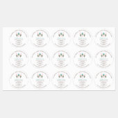 Ice Cream Voedsel Etiketten Labels (Vel)