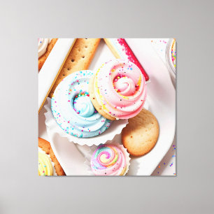 Ice Cream Zeven Canvas Afdruk