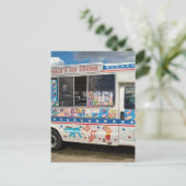 Ice crème briefkaart (Staand voorkant)