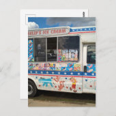 Ice crème briefkaart (Voorkant / Achterkant)