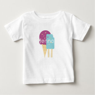 Ice-crème Cone Toddler - Aangepaste naam