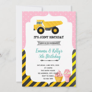 Ice crème constructiegang kaart