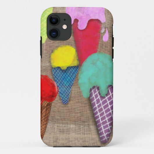 Ice-crème dessert iPhone / coque ipad (Dos)