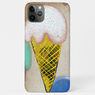 Ice-crème dessert iPhone / coque ipad