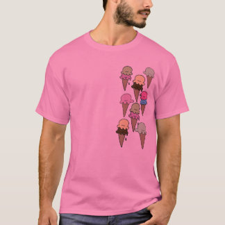 Ice crème droom t-shirt