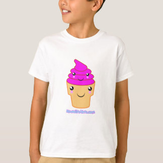 Ice crème en cone Kawaii vrienden T-shirt