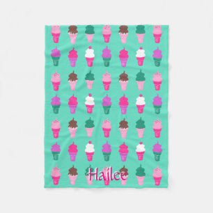 Ice crème kegels fleece blacket