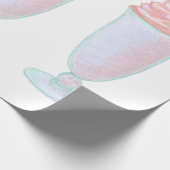 Ice crème milkshake cadeaupapier (Hoek)
