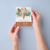 Ice crème parlor flyer (Hand)