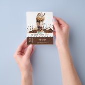 Ice crème parlor flyer (Hand)