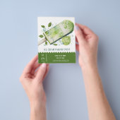 Ice crème parlor flyer (Hand)