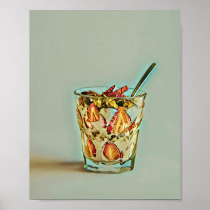 Ice crème-winkel poster