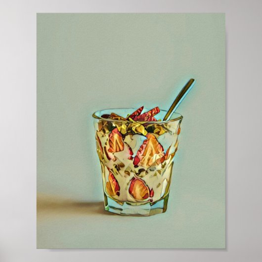 Ice crème-winkel poster (Voorkant)