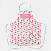 Ice crèmezetster, gepersonaliseerd lolly cons patr schort (Voorkant)