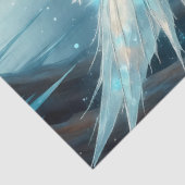 Ice Crystal Fairy Decoupage Paper – Winter Fairy  Tissuepapier (Detail)