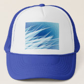 Ice Crystal Shards Trucker Pet (Voorkant)