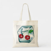 Ice Cube Cherries Canvas tas (Achterkant)