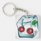 Ice Cube Cherries Sleutelhanger (Voorkant)
