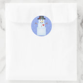 Ice Cube Snowman Vakantie Stickers (Tas)