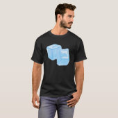 Ice Cube Summer Ice Drink Drink Cool Bartender T-shirt (Voorkant volledig)