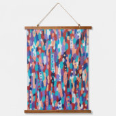 Ice Dance Abstract Hangend Wandkleed (Voorkant)