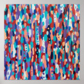 Ice Dance Abstract Poster (Voorkant)