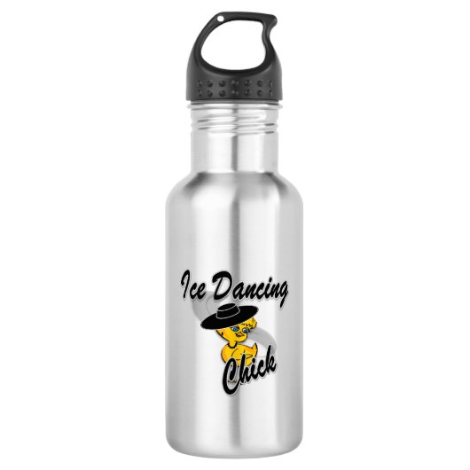 Ice Dancing Chick #4 Waterfles (Voorkant)