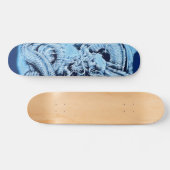 Ice Dragon Element Custom Pro Park Board Skateboard (Horizontaal)