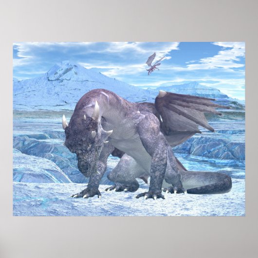 Ice Dragon Poster (Voorkant)