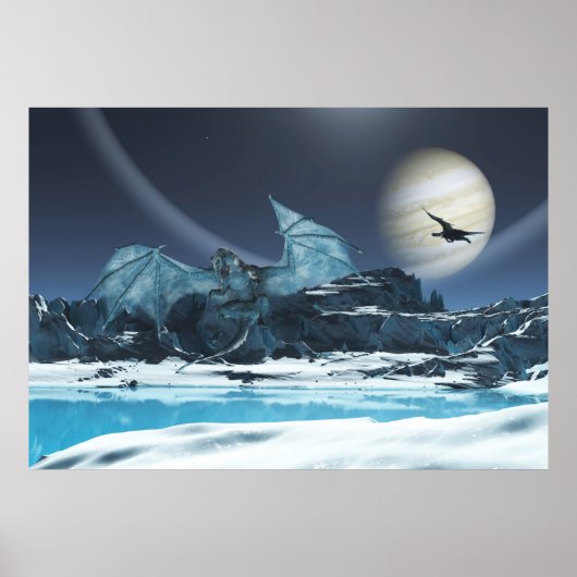 Ice Dragon Poster (Voorkant)