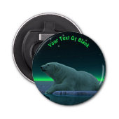 Ice Edge Polar-Beer Button Flesopener (Voorkant)
