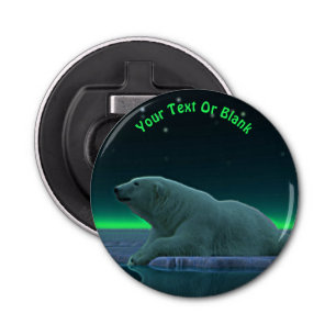 Ice Edge Polar-Beer Button Flesopener