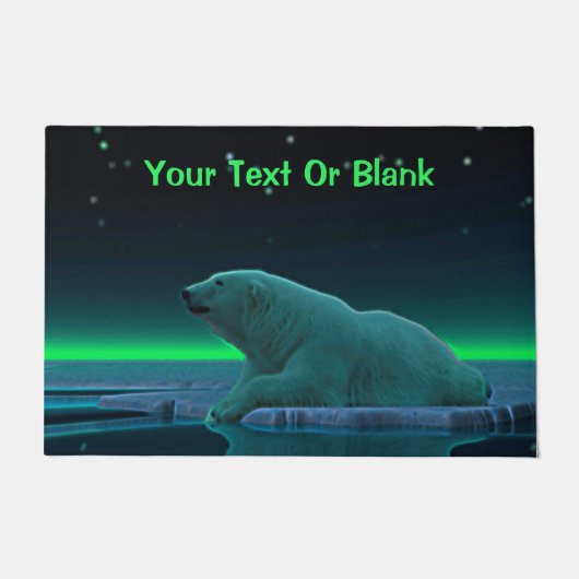 Ice Edge Polar-Beer Deurmat (Voorkant)