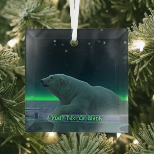 Ice Edge Polar-Beer Glas Ornament (Insitu)