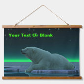 Ice Edge Polar-Beer Hangend Wandkleed (Voorkant)